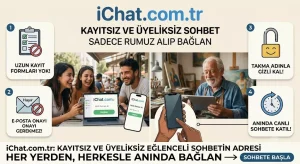 Kayıtsız Chat Odaları iChat.com.tr